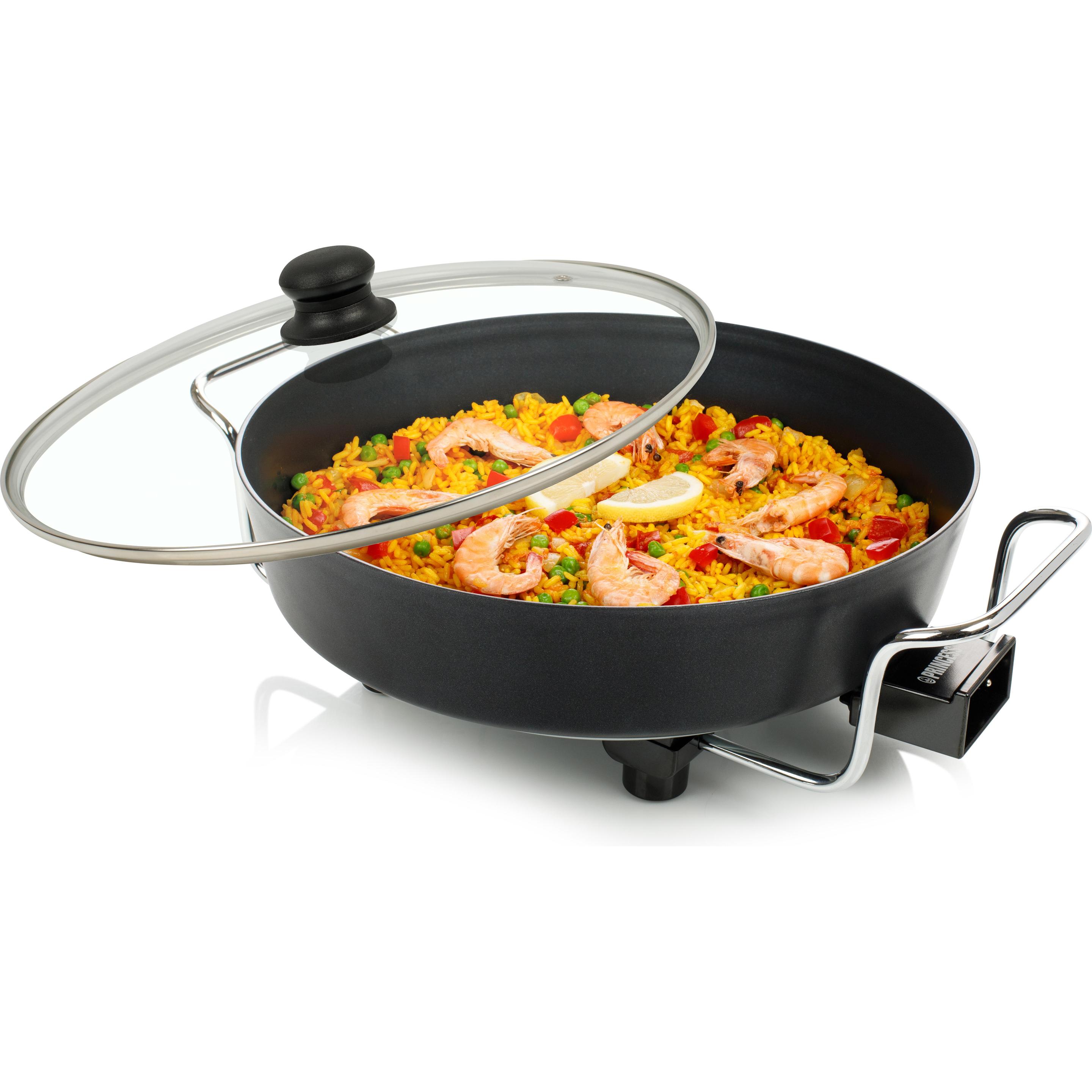 Thumbnail - Princess Multi Wonder ChefPro Elektropfanne, Tischgrill, Schwarz