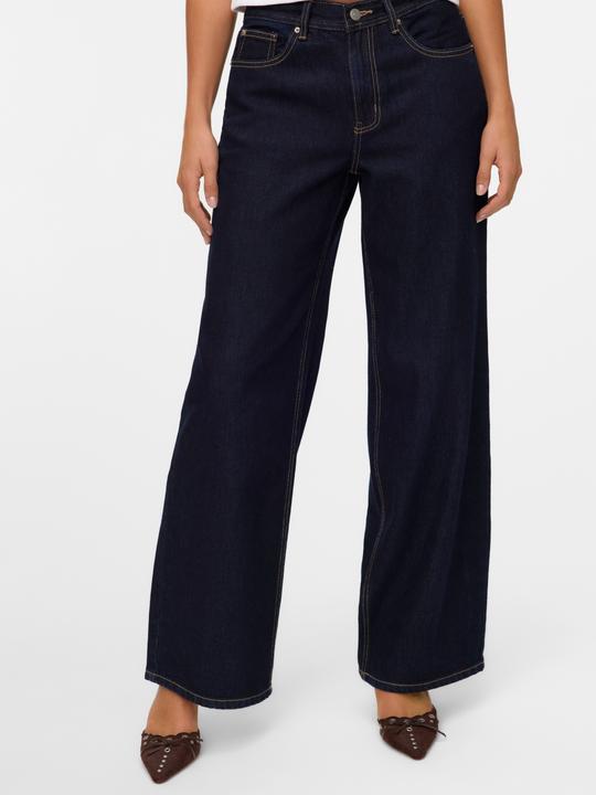 Actual product image Vero Moda VMLULLU Niedrige Taille Weiter Beinschnitt Jeans Weit geschnitten (W31/L34)