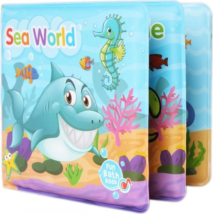 Actual product image Bambam Bam Bam Bath Book Sea World