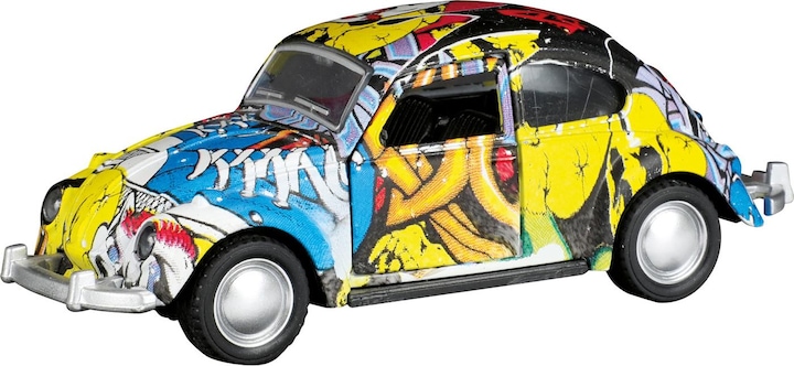 Image du produit Toi-Toys Métal pullback graffiti voiture