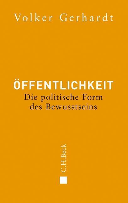 Produktbild Öffentlichkeit (Deutsch, Volker Gerhardt, 2012)