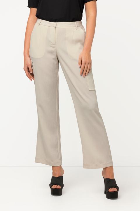 Actual product image Ulla Popken Flared Leg Cargo Pants (42, 44)