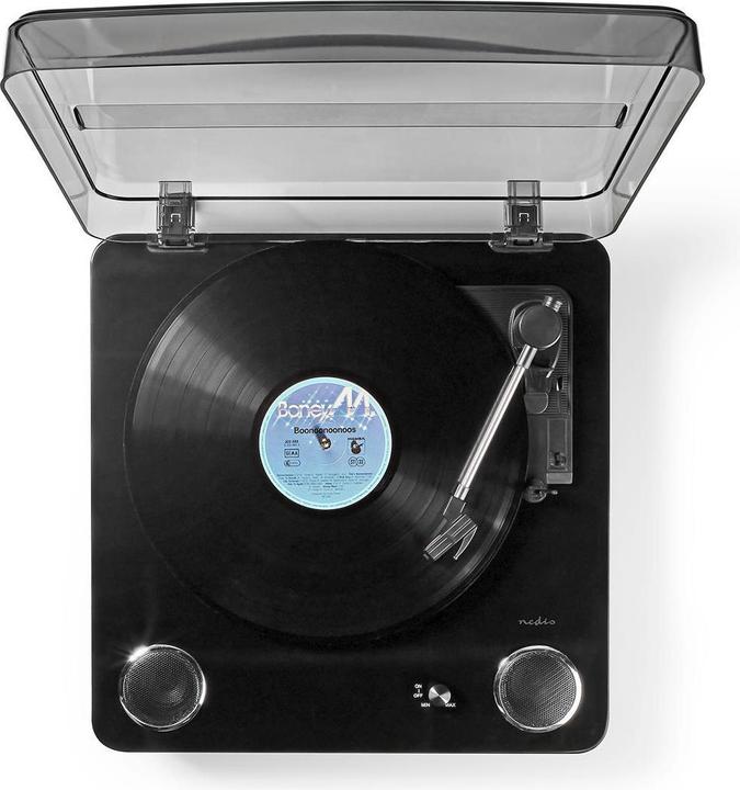 Immagine prodotto Nedis Giradischi, Altoparlanti 18W, Bluetooth, Porta di memoria USB (Manuale)