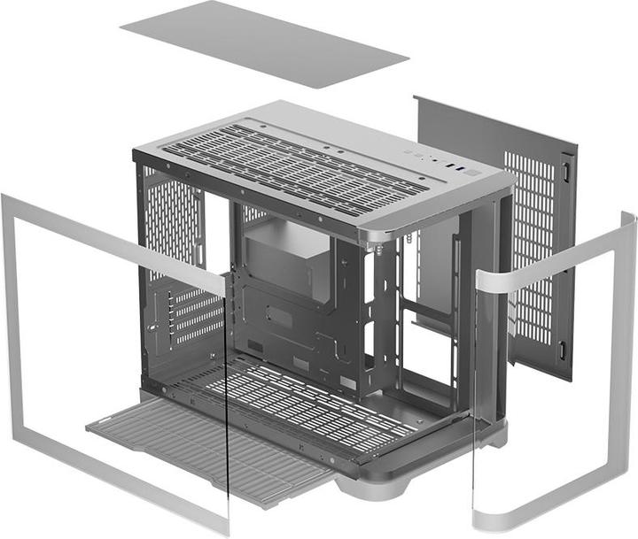 Produktbild 1stplayer UV6-WH (Mini-ITX, mATX)