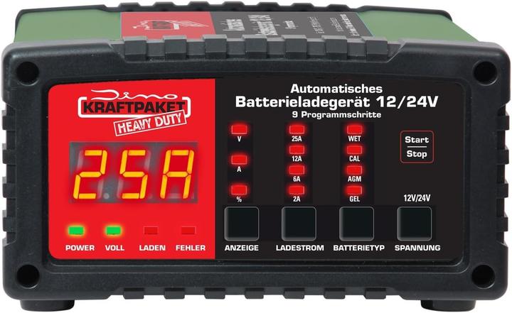 Produktbild Dino Caricabatterie Automatico Intelligente (12V, 24V, 25 A)