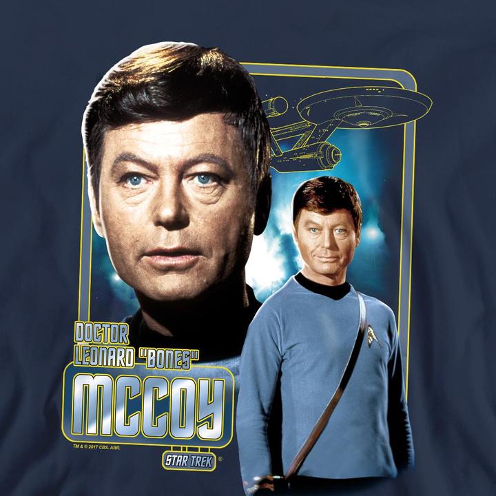 Actual product image Unisex Adult Leonard McCoy Sweatshirt (M)