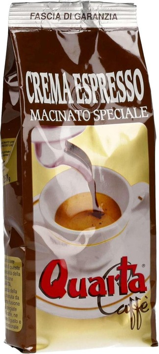 Immagine prodotto Quarta Caffé Crema Espresso macinata (Arrosto scuro)