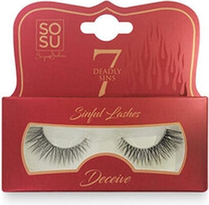 Produktbild Sosu Cosmetics - False eyelashes Deceive (Sinful Lashes) (Künstliche Wimpern)