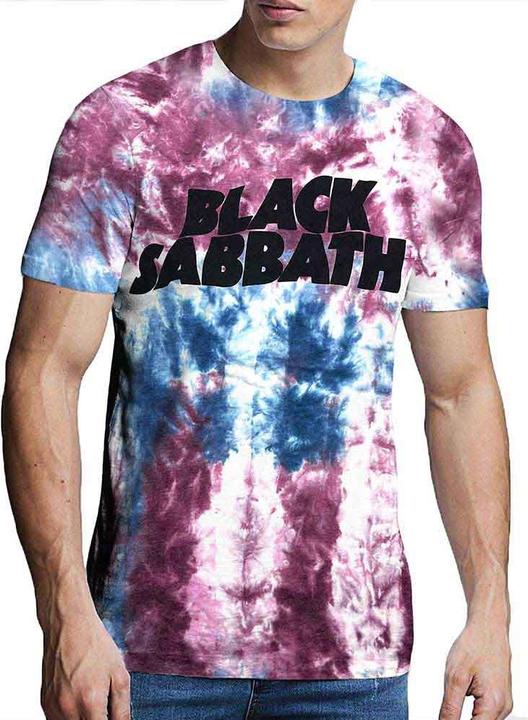 Produktbild Black Sabbath Wavy Logo (Dip Dye) (S)