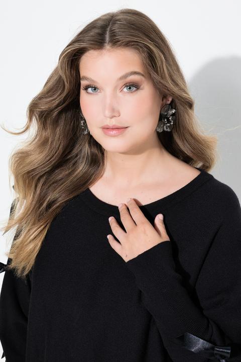 Produktbild Miamoda Pullover, bequeme Passform, Langarm mit Schleifen (58)