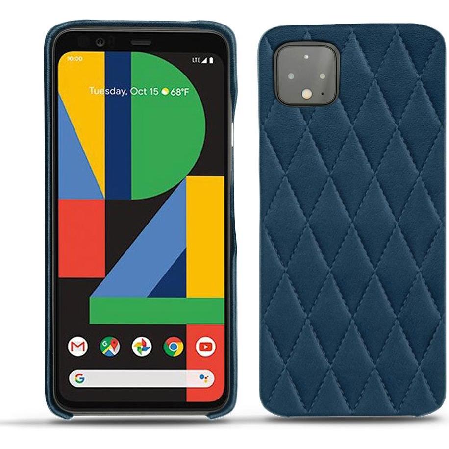 Noreve Lederschutzhülle (Google Pixel 4 XL), Smartphone Hülle, Blau