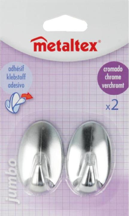 Actual product image Metaltex Adhesive hook Jumbo 2er Eiform Kst. 294602010