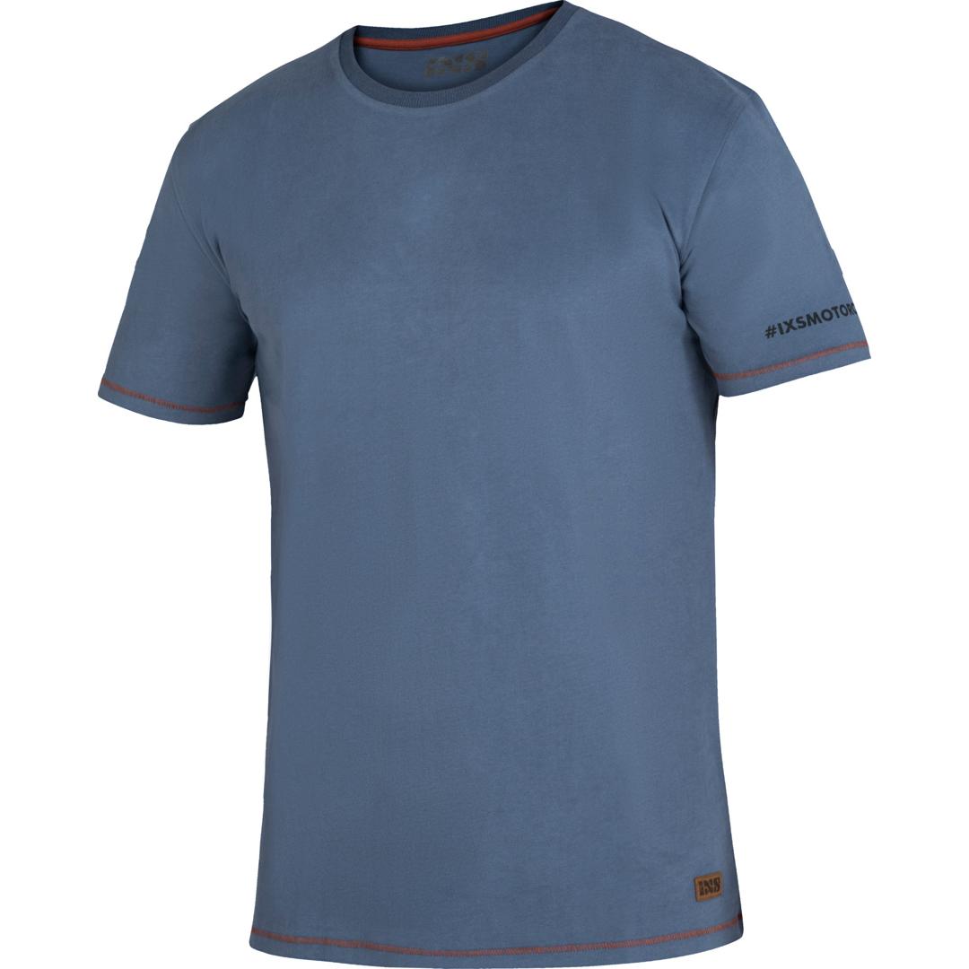 iXS, Herren, Shirt, T-Shirt Motorcycle Passion, Blau, (S)