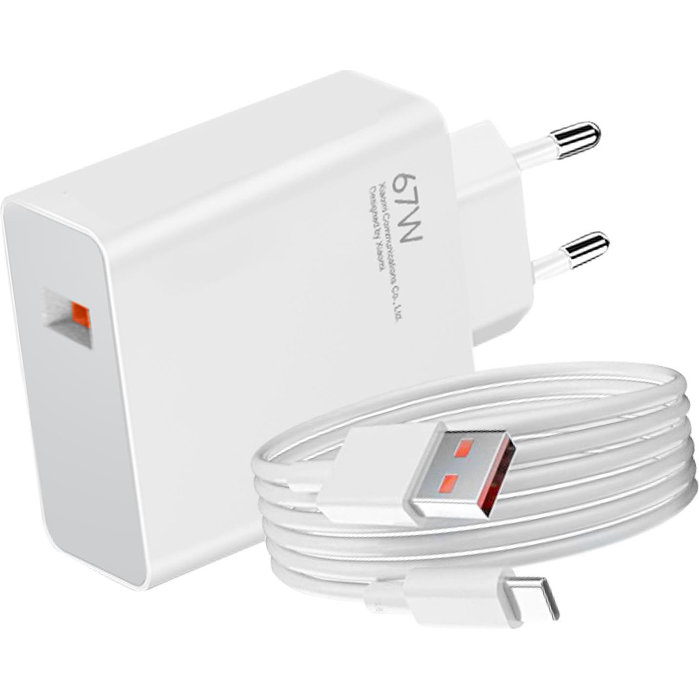 Thumbnail - Xiaomi BHR6035 + DATA-XIA-6A (67 W), USB Ladegerät, Weiss
