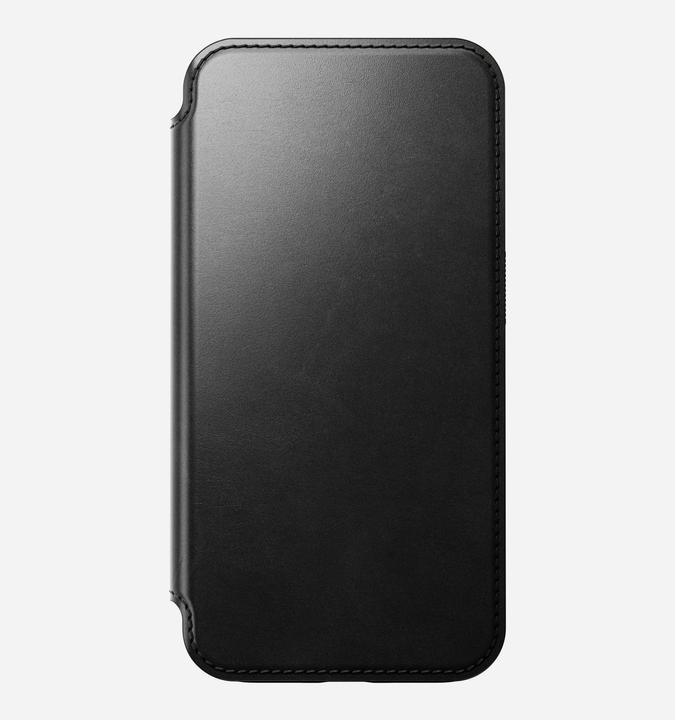 Produktbild Nomad Modern Horween Leather Folio iPhone 15 Pro Schwarz (Apple iPhone 15 Pro)