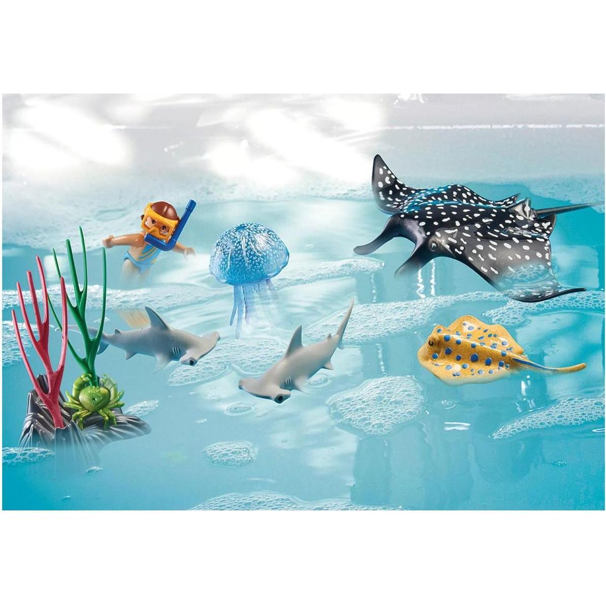 Thumbnail - Playmobil Korallenriff Plattform (71623, Playmobil Wiltopia)