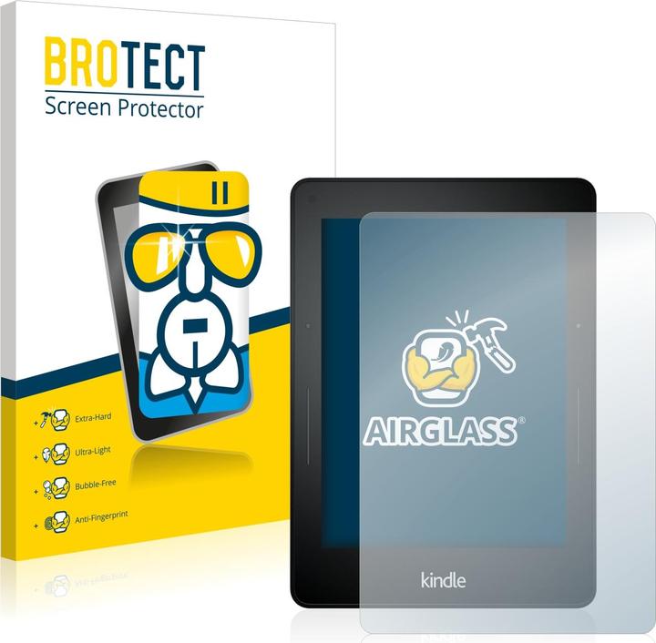 Actual product image BROTECT AirGlass bulletproof glass film (Kindle Voyage)