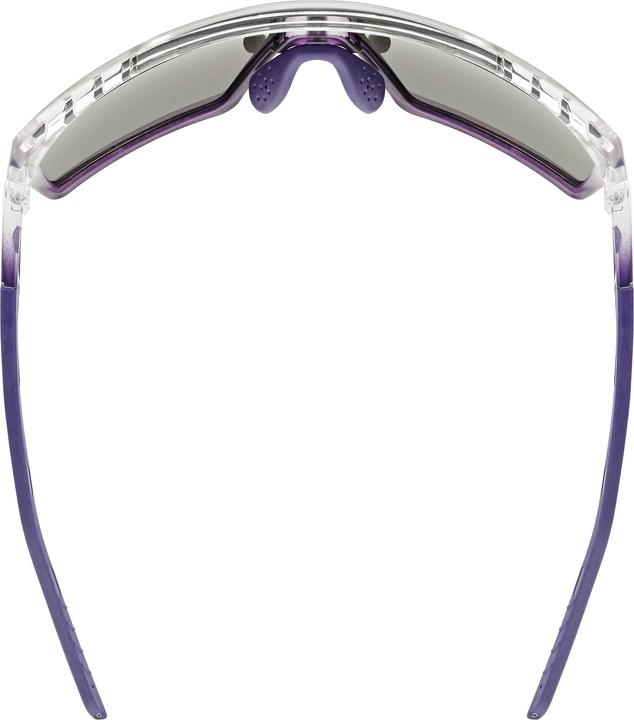 Actual product image Uvex mtn perform (clear-met purple, Mirror Silver)