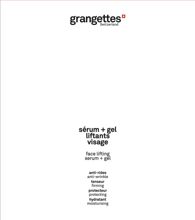 Actual product image Grangettes face lifting serum + gel (50 ml, Day cream)