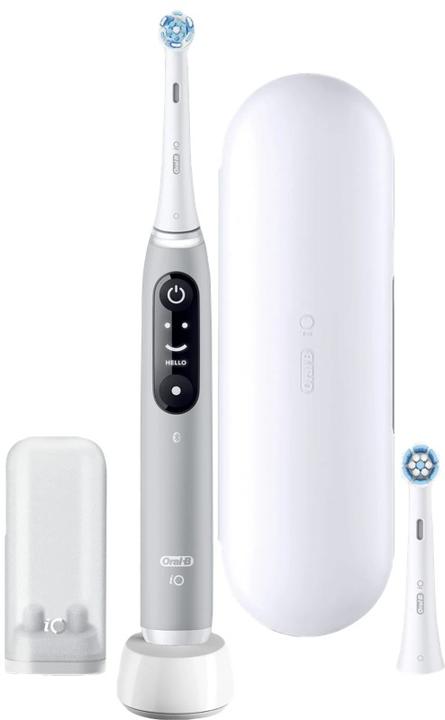 Actual product image Oral-B iO Series 6N Grijs + extra iO Gentle Care opzetborstel (Oscillating toothbrush)