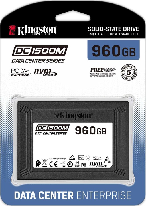 Actual product image Kingston DC1500M (960 GB, 2.5")