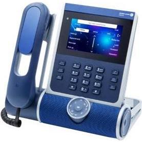 Alcatel LUCENT ENTERPRISE 400 Enterprise DeskPhone with Corded Handset, Telefon, Blau