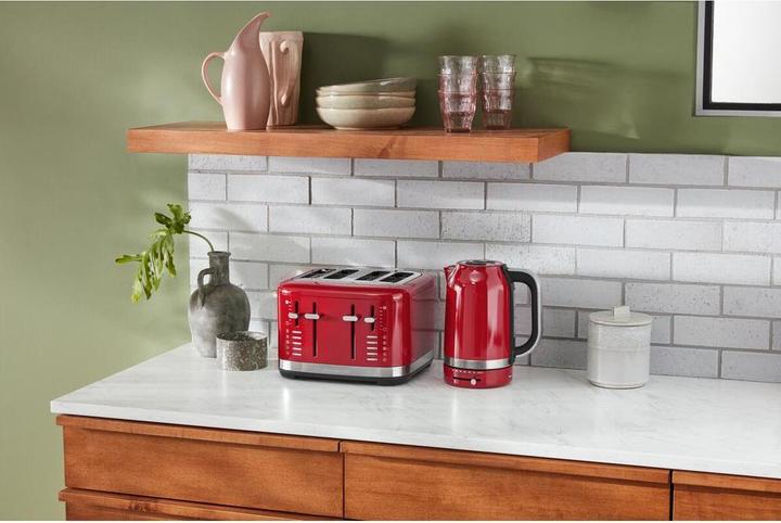 Produktbild KitchenAid 5KMT4109EER manueller 4-Scheiben Toaster Empire Rot
