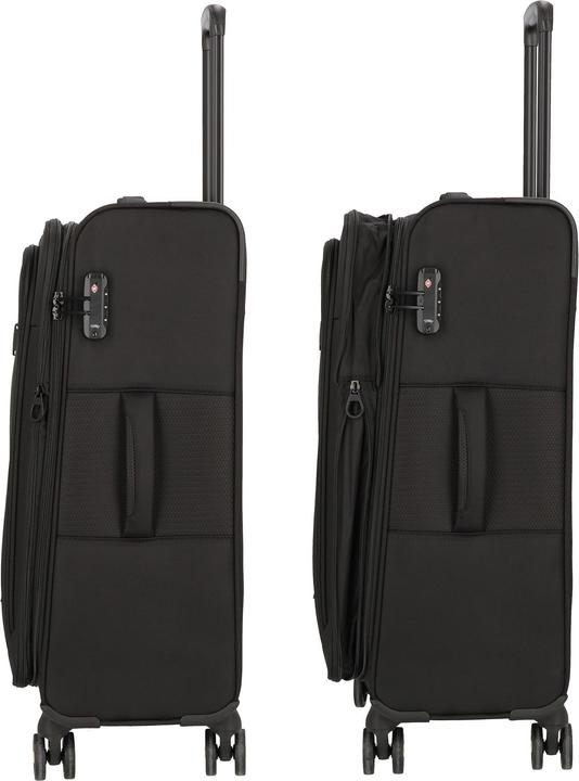 Image du produit D&N Travel Line 9704 4 roues trolley M 68 cm avec soufflet extensible (75 l)