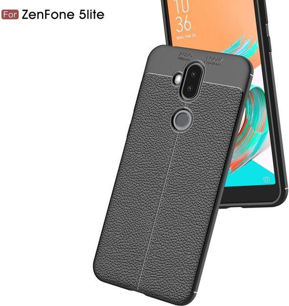 Produktbild MU Classic TPU Plastik Litchi Hülle (Asus Zenfone 5 Lite (ZC600KL))