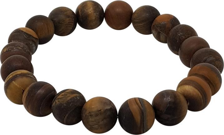 Produktbild Leyda Armband Herren Tigerauge Braun (19 cm, Stein)