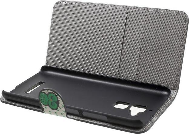 Produktbild MU Style Leder Case mit Eulen (Asus Zenfone 3 Max)