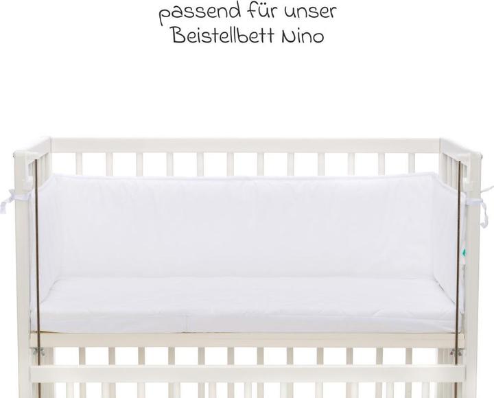 Actual product image Fillikid Baby nest & bed snakes Nest for co-sleeper Nino 175 cm - White