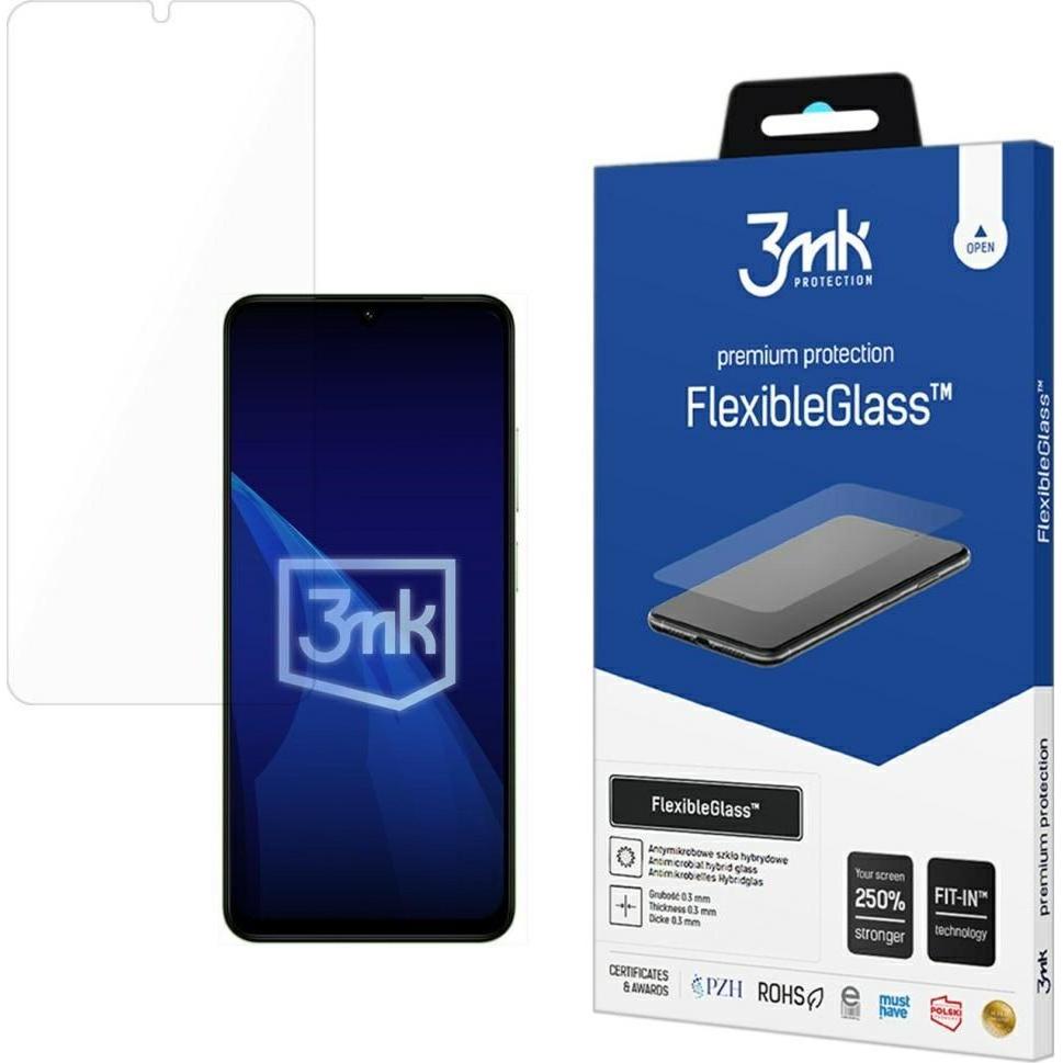 3Mk Trasparente Hybrid Glass Flexibleglass For Xiaomi Redmi A5 4G (1 Pz., Xiaomi Redmi A5 4G), Pellicola Protettiva Smartphone,