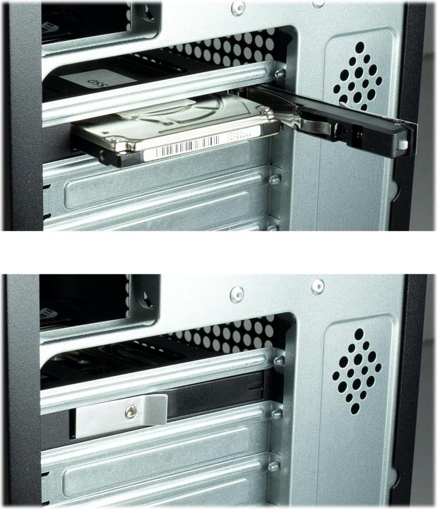 Actual product image Intertech Inter-Tech removable frame 1xPCI slot ST-8213PCI for 2.5" hard disk drive