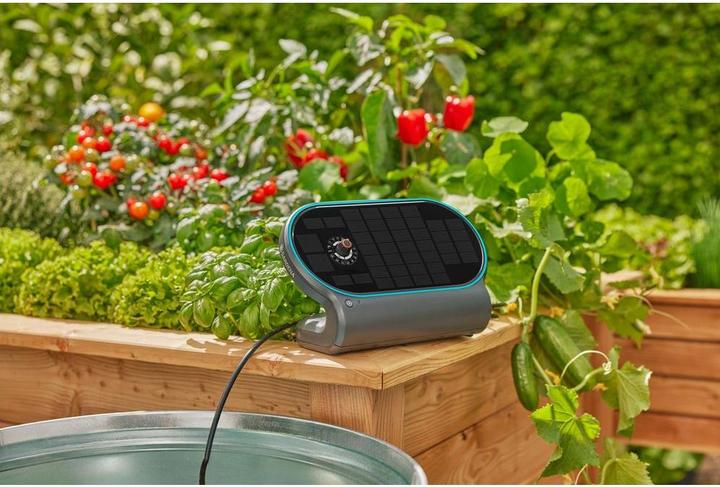 Produktbild Gardena Solar-Bewässerung AquaBloom L Set (Tropfbewässerung Set)