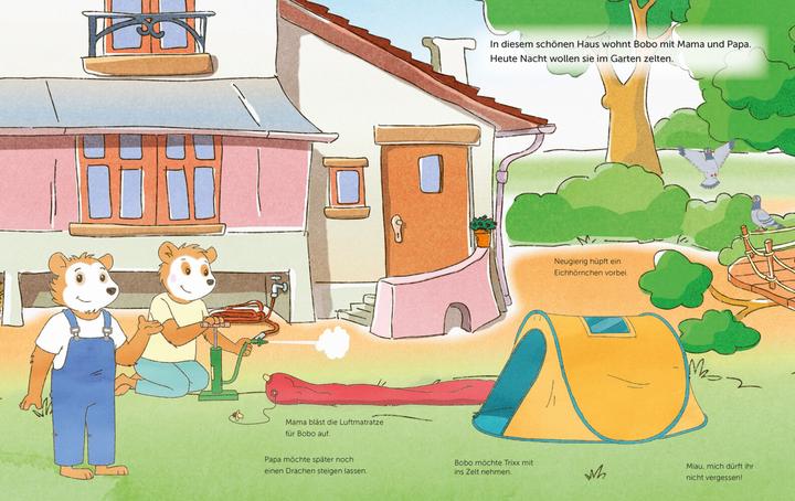 Produktbild Bobo Siebenschläfer: Magnet Spiel Buch (Deutsch, 3 Jahre)