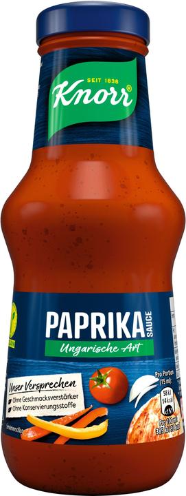 Image du produit Knorr Sauce au poivron à la hongroise