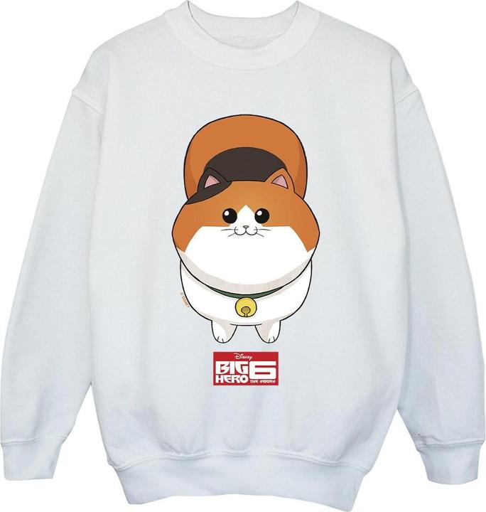 Produktbild Disney Big Hero 6 Baymax Kitten Face Sweatshirt Mädchen (104)