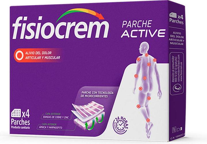 Actual product image Fisiocrem Active Patch - 4 Units (4x)