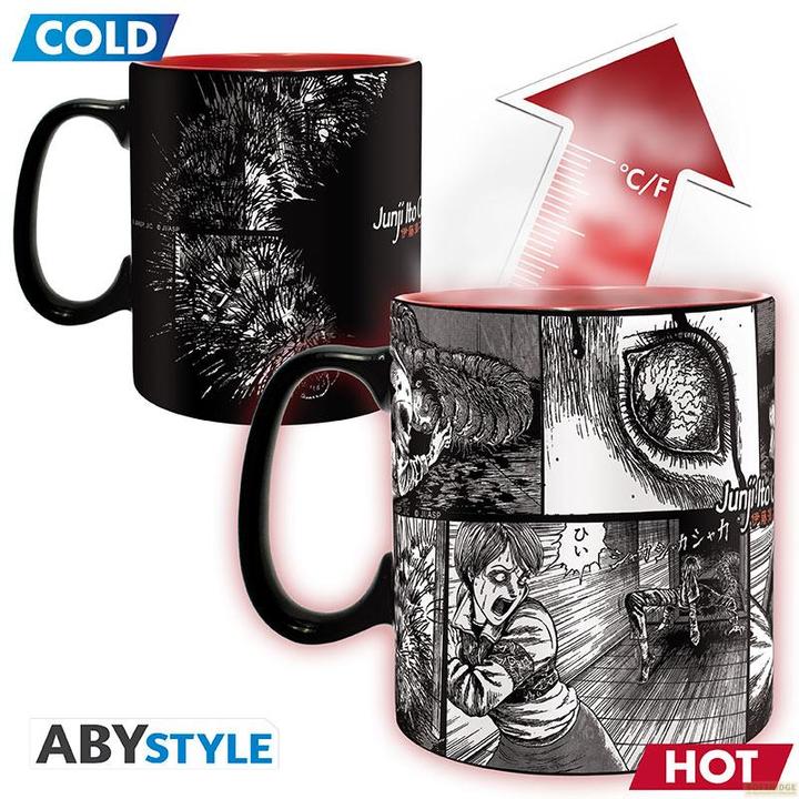 Actual product image ABYstyle Junji Ito Tazza 460ml Heat Change : Honored Ancestor (460 ml, 2 x)