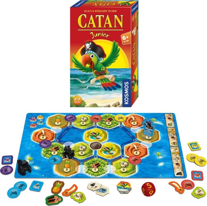 Produktbild Kosmos Catan Junior Mitbringspiel (Deutsch, 2 - 4 Spieler)