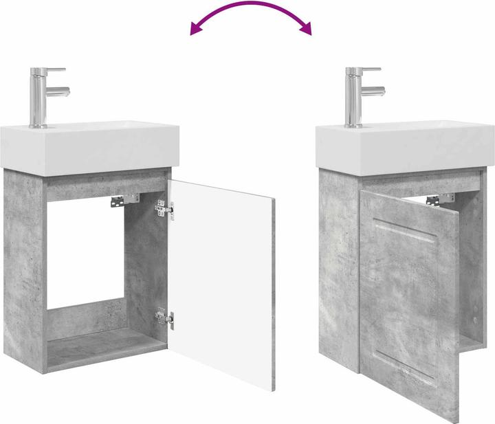 Actual product image vidaXL Badezimmer-Waschtisch