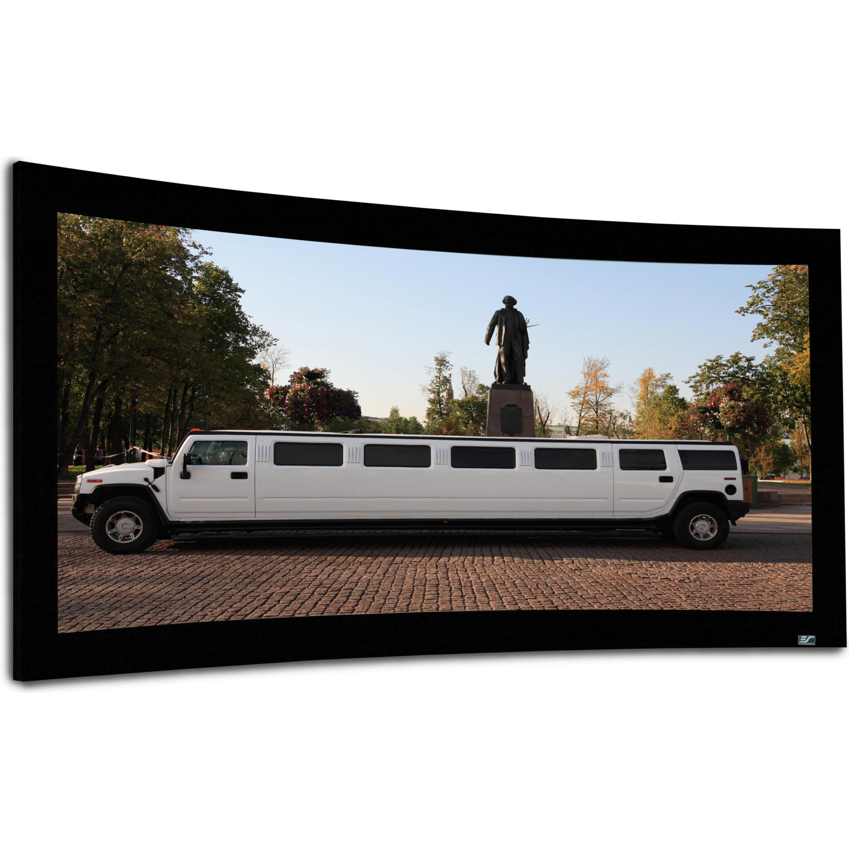 Thumbnail - Elite Screens Lunette Curved (96", 21:9), Leinwand, Schwarz