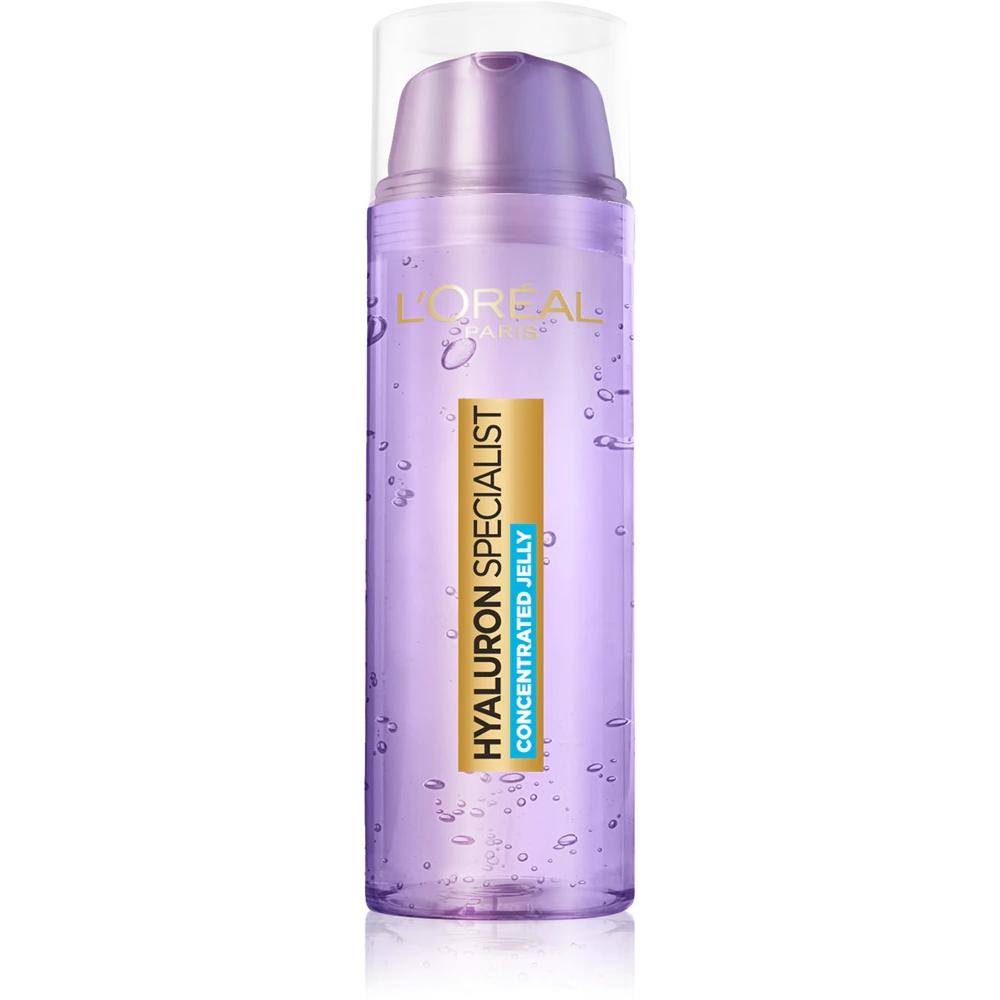 L'oréal Paris Crema Viso, L'oreal Hyaluron Specialist Gel Idratante Concentrato 50Ml (50 Ml, Gel Viso)