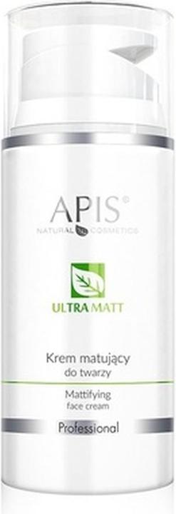 Actual product image Apis Natural Cosmetics Apis Ultra Matt Mattifying Cream For Oily Skin With Enlarged Pores 100Ml (100 ml)