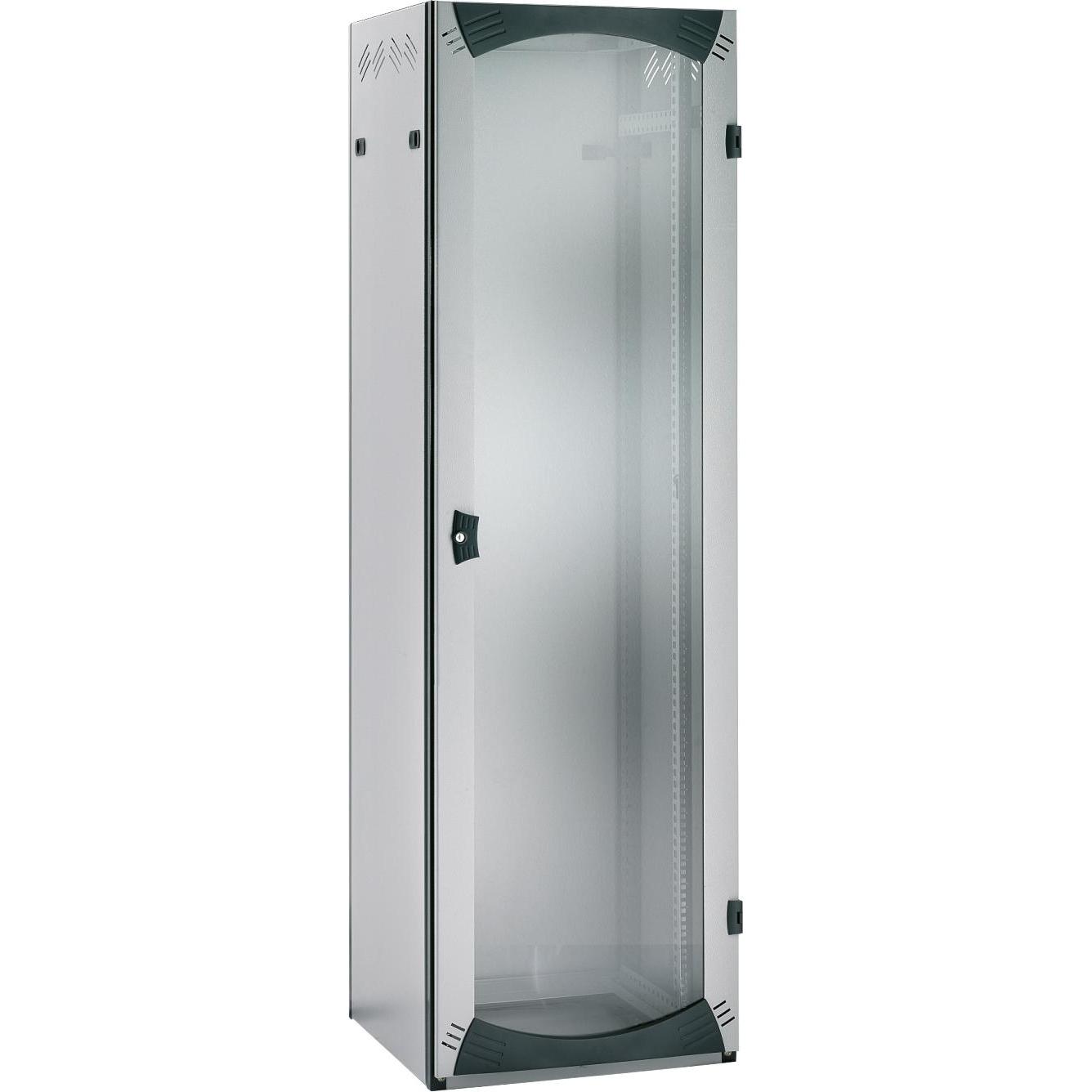 Schneider Electric NSYVDA24U88B 19 Zoll Netzwerkschrank B x H T 800 1200 mm 24 HE Lichtgrau (10.86 HE, 19 Zoll Rack), Se...