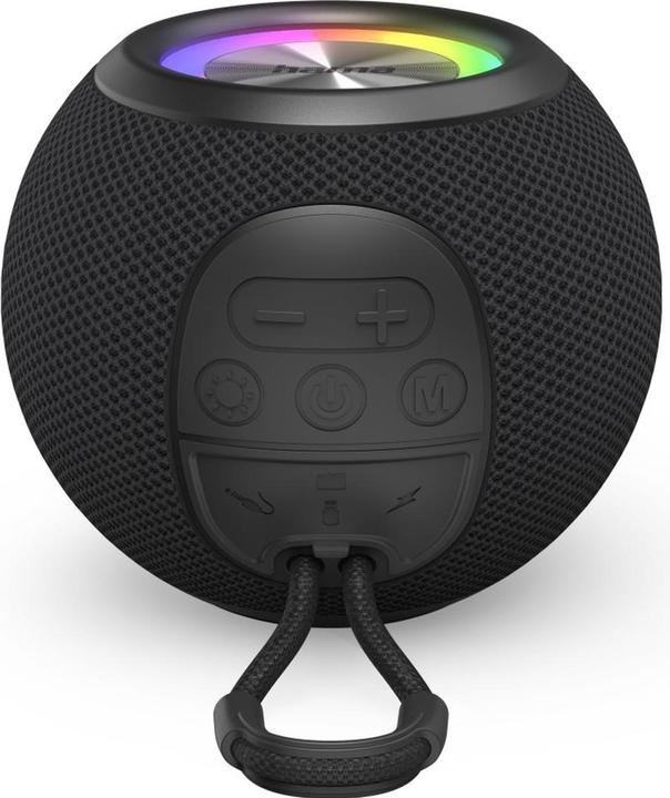 Actual product image Hama Ball Shape Speaker (10 h, Rechargeable battery operated)