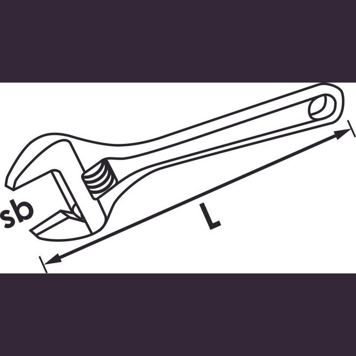 Actual product image Vigor ROLLING FORK WRENCH 0 - 24MM (24 mm)