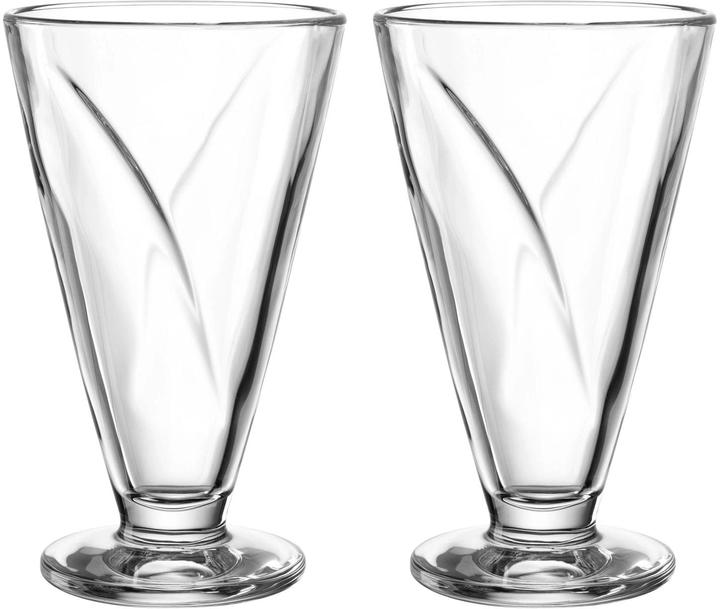 Actual product image Leonardo Schale Cono 2 Stück, 360 ml, Transparent (9 cm, 0.36 l, 2 x)