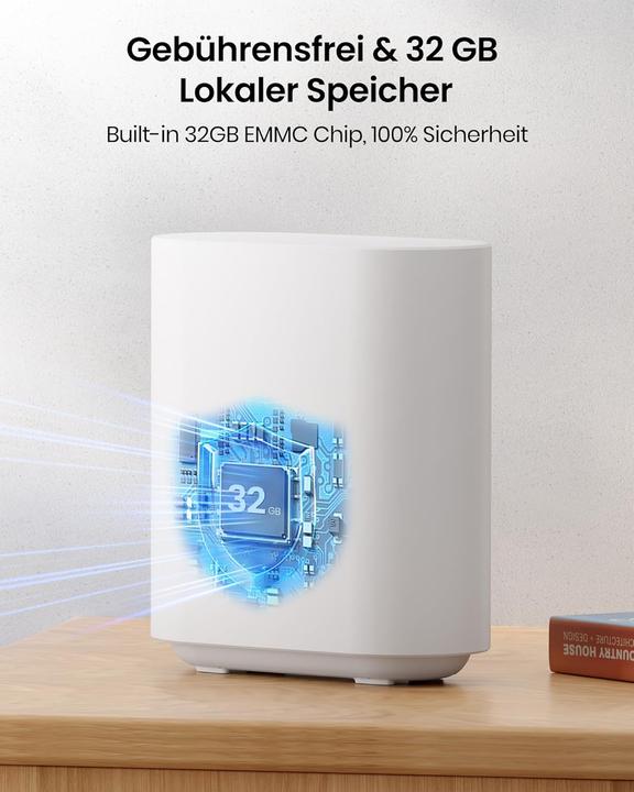 Actual product image Aosu 5MP Überwachungskamera-Set mit Akku, 2 Kameras, 1 Homebase, erweiterbar